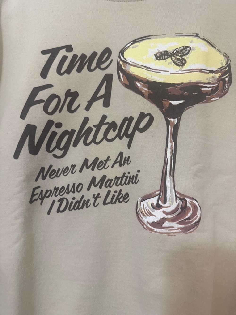CHARLIE SOUTHERN: TIME FOR A NIGHTCAP SWEATSHIRT - Picture 3 of 4